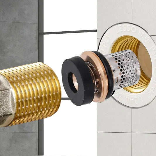 Supapă antiscurgeri cu filtru antibacterian 1/2 - Set de 2 bucăți!